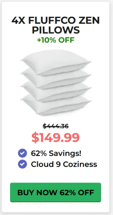 FluffCo Zen Pillow 14